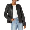 image:imageBB DAKOTA Womens Clary Soft Lamb Peplum JacketBlack