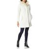 image:imageBB Dakota Juniors Brushed Ribbed Coat with Faux Fur Trim Hood