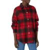 image:imageSteve Madden Womens Sophia Shacket CoatRed