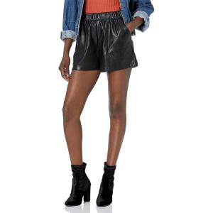 image:imageSteve Madden Womens Faux The Record ShortBlack