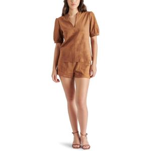 image:imageSteve Madden Womens Steve Madden Apparel Suede Faux the RecordBrown