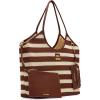 image:imageSteve Madden Boceane Large Tote Chocolate Multi