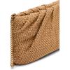 image:imageSteve Madden womens Steve Madden Palomaa Pleated Raffia ClutchBpalomaa  Natural