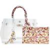 image:imageSteve Madden Gummy Clear Jelly Top Handle