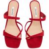 image:imageSteve Madden Womens Ajay Heeled SandalRed Suede