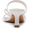 image:imageSteve Madden Womens Ajay Heeled SandalWhite Leather