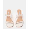 image:imageSteve Madden Womens Ajay Heeled SandalWhite Leather