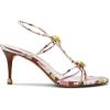 image:imageSteve Madden Womens Ramos Heeled SandalPink Print Stones