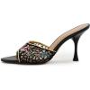 image:imageSteve Madden Womens Santi Heeled SandalBlack Multi Mesh
