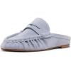 Dusty Blue Suede
