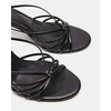 image:imageSteve Madden Womens Edna Heeled SandalBlack Leather
