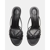 image:imageSteve Madden Womens Edna Heeled SandalBlack Leather