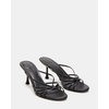 image:imageSteve Madden Womens Edna Heeled SandalBlack Leather