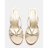 image:imageSteve Madden Womens Edna Heeled SandalChampagne Leather
