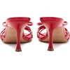 image:imageSteve Madden Womens Edna Heeled SandalRed Leather