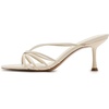 image:imageSteve Madden Womens Edna Heeled SandalWhite Leather