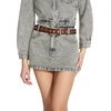 image:imageSteve Madden Womens Kingston Studded Pant BeltCognac
