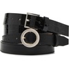 image:imageSteve Madden Womens Mercer 2 for 1 Pant BeltBlack
