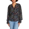 image:imageSteve Madden Womens Steve Madden Apparel Camella BlouseBlack Multi
