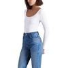 image:imageSteve Madden Apparel YURA BODYSUIT White XSmall