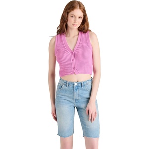 image:imageSteve Madden Womens Lilo Sweater VestCrocus