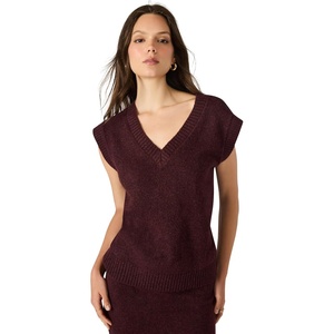 image:imageSteve Madden Womens Remy Sweater VestWine