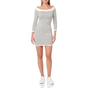 image:imageSteve Madden Womens Noa Sweater DressIvory Stripe