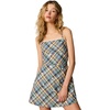 image:imageSteve Madden Womens Riyan Mini DressBrown Plaid Mix