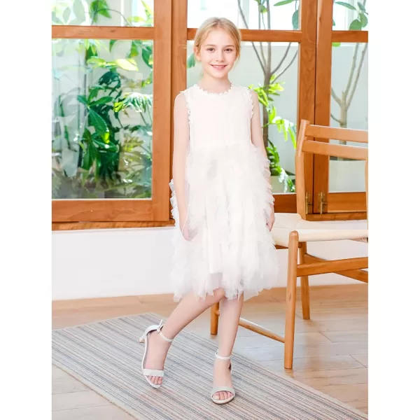 imageGirls Heel Sandals Open Toe Ankle Strap Flower Girl Dress Pump Sandals Wedding Party for Little Big KidR Silver