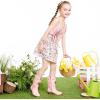 imageGirls Cowboy Boots Toddler Cowgirl Floral Embroidered Fringe Little Kids Western Boots Girl Riding Boot Birthday PartyLight Pink
