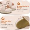 imageGirls Wedge Sandals Espadrilles Flatform Open Toe Dressy Girls Heels Summer Shoes Little Big KidNubuck Nude