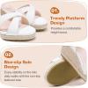 imageGirls Wedge Sandals Espadrilles Flatform Open Toe Dressy Girls Heels Summer Shoes Little Big KidPu White