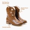 imageToddler Cowgirl Boots Girls Cowboy Boot Ankle Toddler Girl Boot Kids Boots Western Horse Riding Shoes Birthday PartyBrown