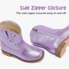 imageToddler Cowgirl Boots Girls Cowboy Boot Ankle Toddler Girl Boot Kids Boots Western Horse Riding Shoes Birthday PartyPurple