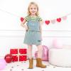 imageToddler Cowgirl Boots Girls Cowboy Boot Ankle Toddler Girl Boot Kids Boots Western Horse Riding Shoes Birthday PartyTan