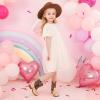 imageToddler Girls Cowgirl Boots Western Glitter Cowboy Boot Ankle Boots Little Kids Big Kid Horse Riding Shoes Party Birthday Dress UpGold Sequins