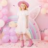 imageToddler Girls Cowgirl Boots Western Glitter Cowboy Boot Ankle Boots Little Kids Big Kid Horse Riding Shoes Party Birthday Dress UpPink