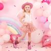 imageToddler Girls Cowgirl Boots Western Glitter Cowboy Boot Ankle Boots Little Kids Big Kid Horse Riding Shoes Party Birthday Dress UpPink Sequins