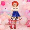 imageToddler Girls Cowgirl Boots Western Glitter Cowboy Boot Ankle Boots Little Kids Big Kid Horse Riding Shoes Party Birthday Dress UpRed Sequins
