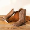 imageGirls Cowgirl Boots UnisexChild Mid Calf Glitter Toddler Cowboy Boot Little Big Kids Western Riding ShoesClassic Brown