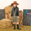 imageCowboy Boots for Girls Boys Kids Cowgirl Riding Boots Square Toe Western Embroidery MidCalf Birthday Party Toddler Big KidBlack