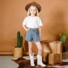 imageCowboy Boots for Girls Boys Kids Cowgirl Riding Boots Square Toe Western Embroidery MidCalf Birthday Party Toddler Big KidClassic White