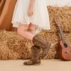 imageCowboy Boots for Girls Boys Kids Cowgirl Riding Boots Square Toe Western Embroidery MidCalf Birthday Party Toddler Big KidVintage Brown