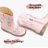 imageGirls Cowgirl Boot Glitter Kids Cowboy Boots Western BoysCowboy Mid Calf Square Toe Toddler Little KidBig Kid Party Birthday Riding ShoesPink