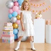 image:imageGirls Cowgirl Boots UnisexChild Mid Calf Glitter Toddler Cowboy Boot Little Big Kids Western Riding ShoesRhinestone White