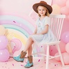 image:imageToddler Girls Cowgirl Boots Glitter Toddler Cowboy Boot Ankle Girls Boots Little Kids Horse Riding Shoes Party BirthdayBlue Sequins