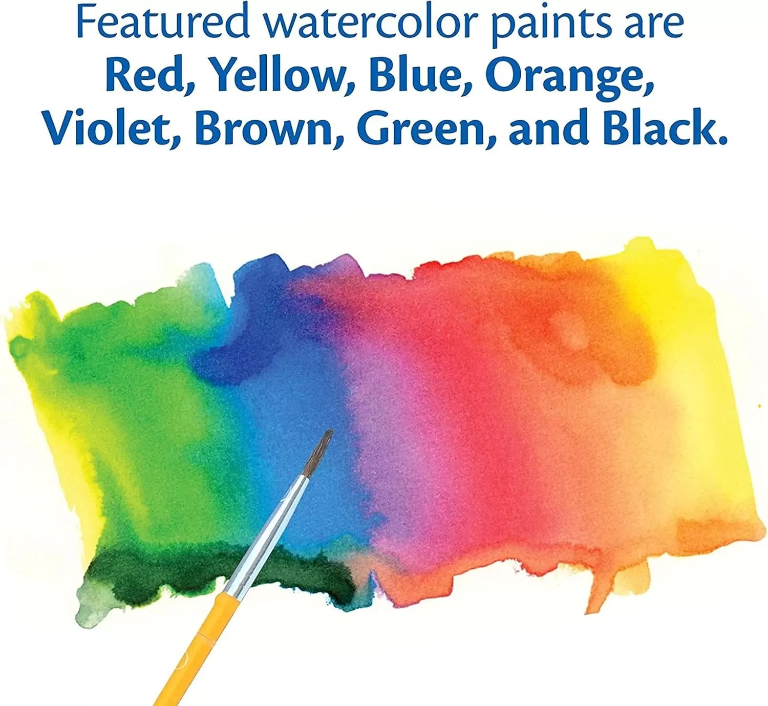 imageCrayola Washable Watercolor Paint Sets for Kids 12ct Classroom Arts ampamp Crafts Bulk Classroom Paint for Kids 8 Colors 3Watercolors