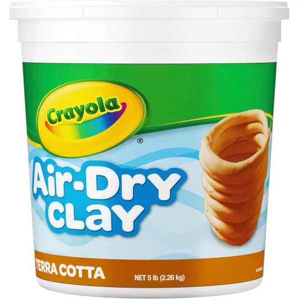 imageCrayola Air Dry Clay 5lbs Natural White Modeling Clay for Kids Sculpting Material Bulk Craft Supplies for School Classrooms Amazon ExclusiveMulti