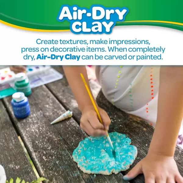 imageCrayola Air Dry Clay 5lbs Natural White Modeling Clay for Kids Sculpting Material Bulk Craft Supplies for School Classrooms Amazon ExclusiveWhite