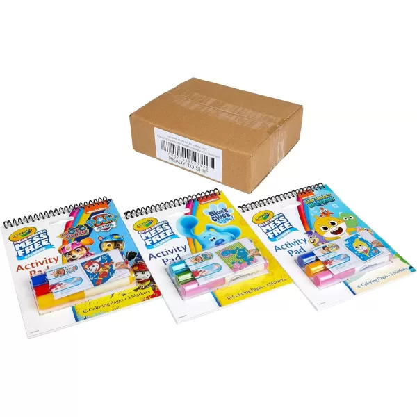 imageCrayola Nickelodeon Color Wonder Bundle 3 Pack Mess Free Coloring Set for Kids Activity Pads ampamp Markers Toddler Stocking Stuffers 3